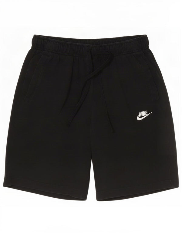 Ανδρικό αθλητικό σορτς Nike, μικρό μαύρο βαμβακερό