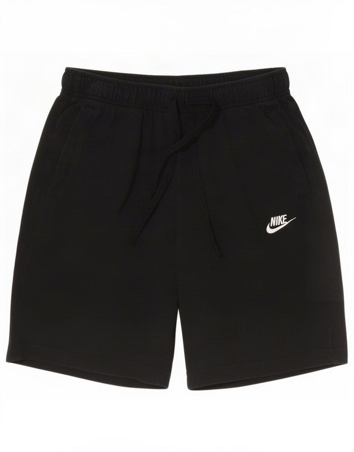 Ανδρικό αθλητικό σορτς Nike, μικρό μαύρο βαμβακερό