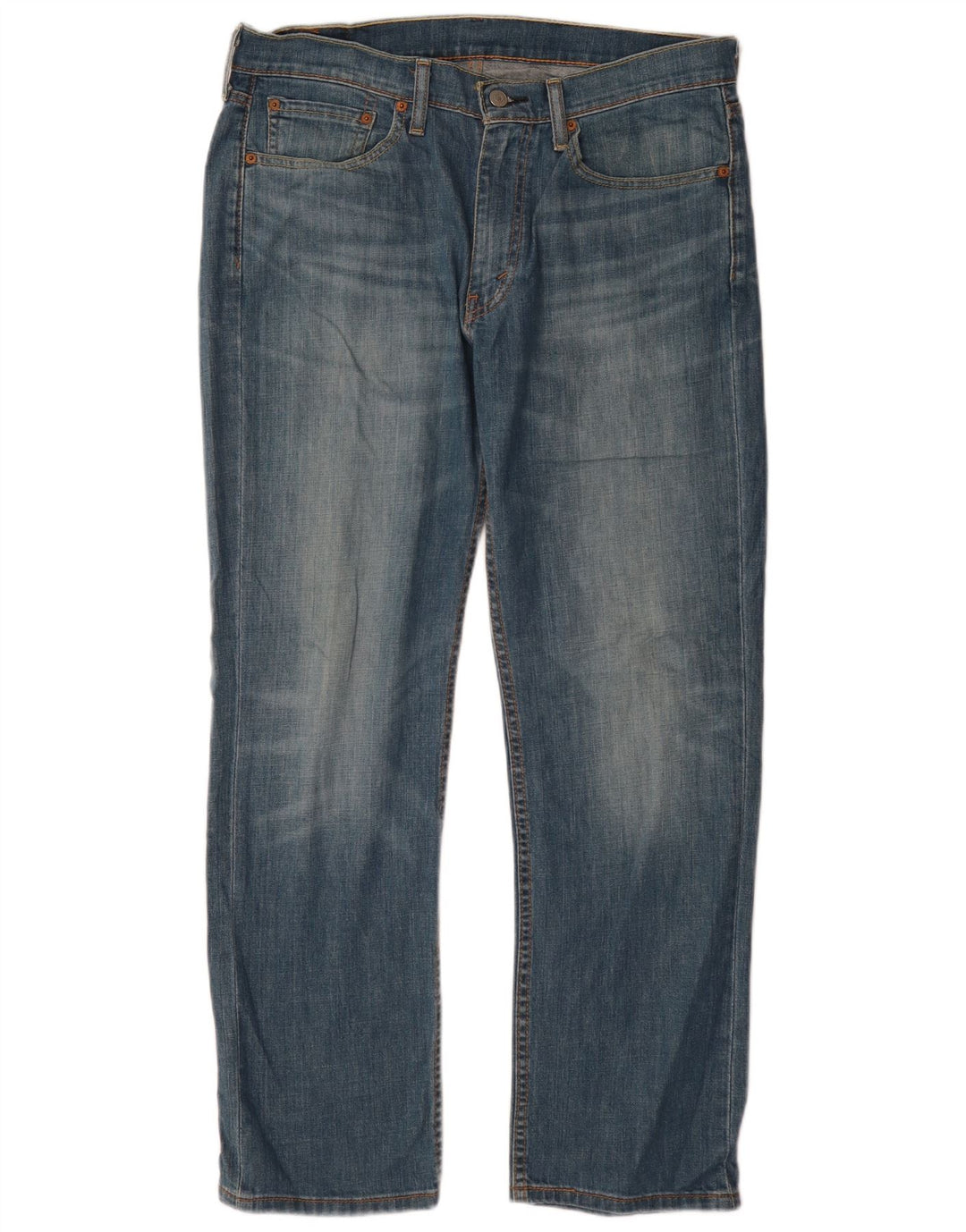 Мужские прямые джинсы Levi's 514 W32 L30 синие, хлопок