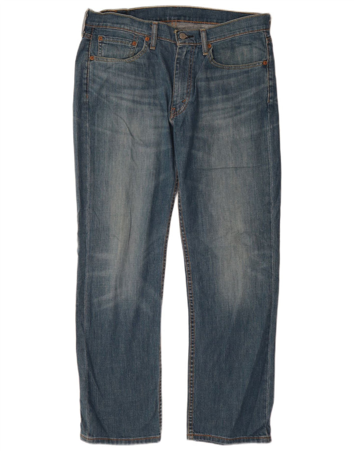 Мужские прямые джинсы Levi's 514 W32 L30 синие, хлопок