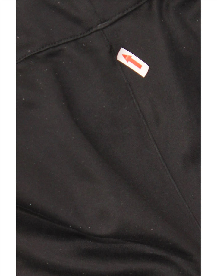 Adidas Mens Graphic Tracksuit Trousers Medium Black Colourblock Polyester