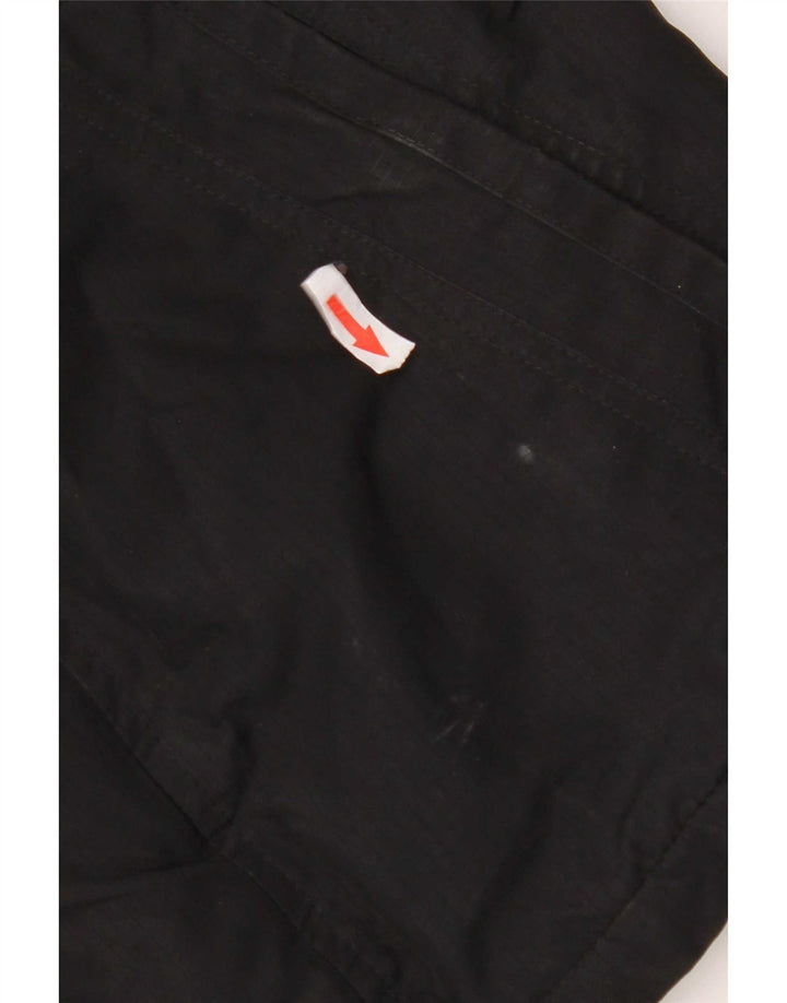 Hollister Mens Windbreaker Jacket UK 36 Small Black Polyester