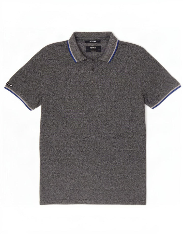 Tricou polo pentru bărbați Superdry, bumbac bleumarin mediu