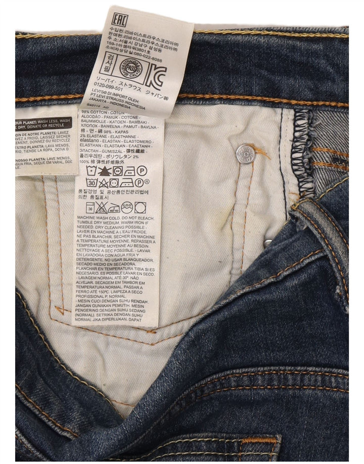 Levi's Mens 541 Athletic Straight Jeans W34 L32 Blue Cotton