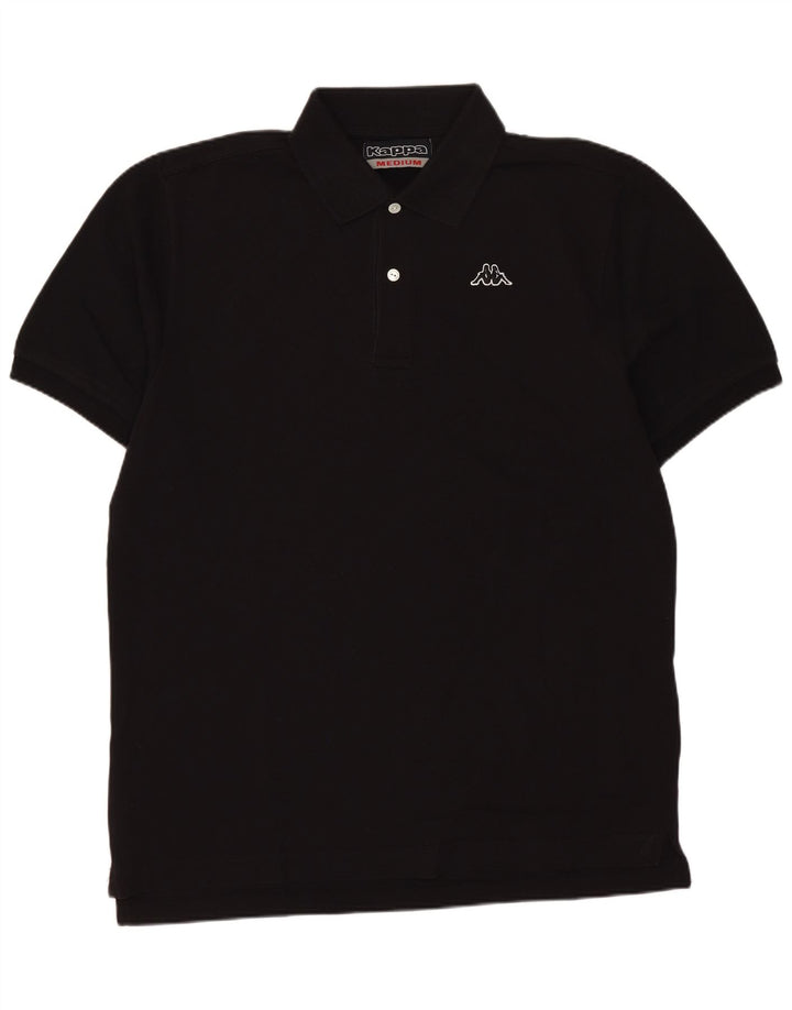 Kappa Herren Poloshirt Mittelschwarze Baumwolle