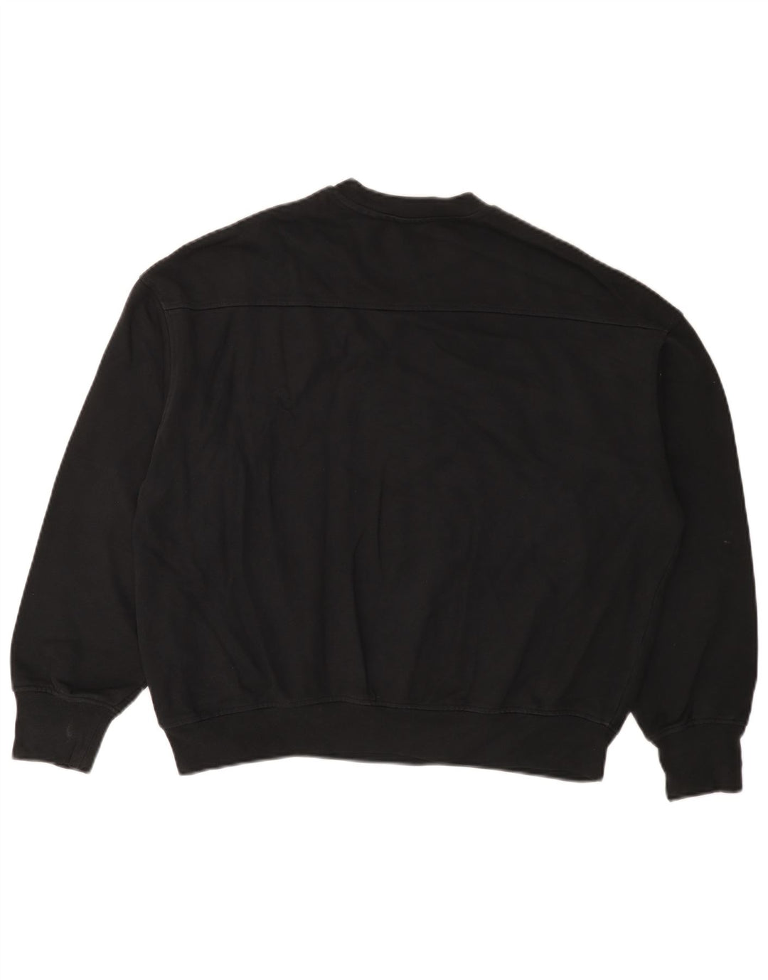 Levi's Womens Oversized Sweatshirt Jumper UK 6 XS Black Cotton