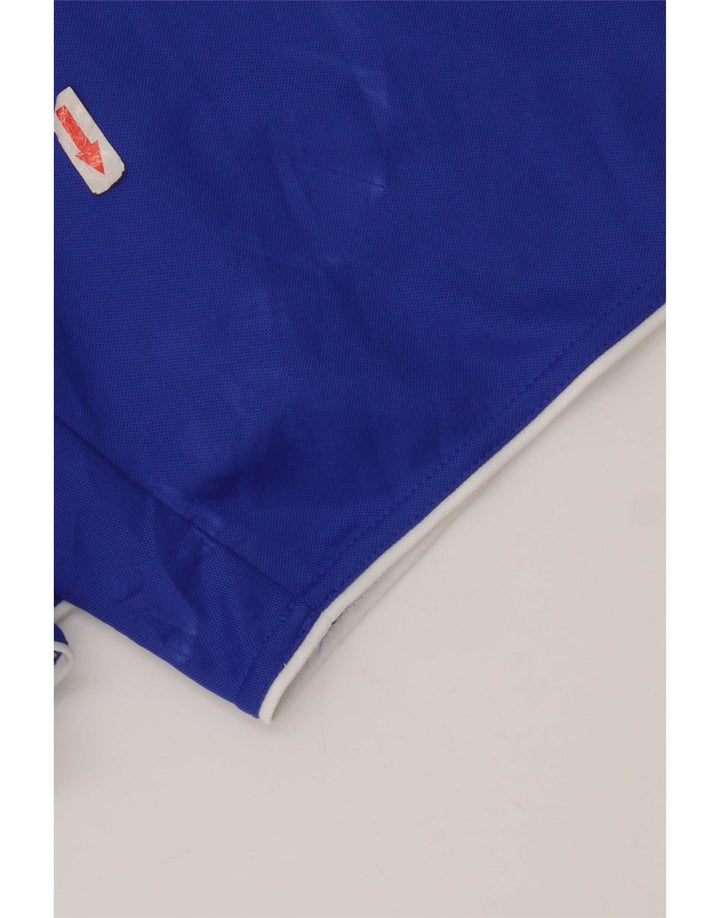Adidas Mens Climalite sport rövidnadrág nagy kék poliészter