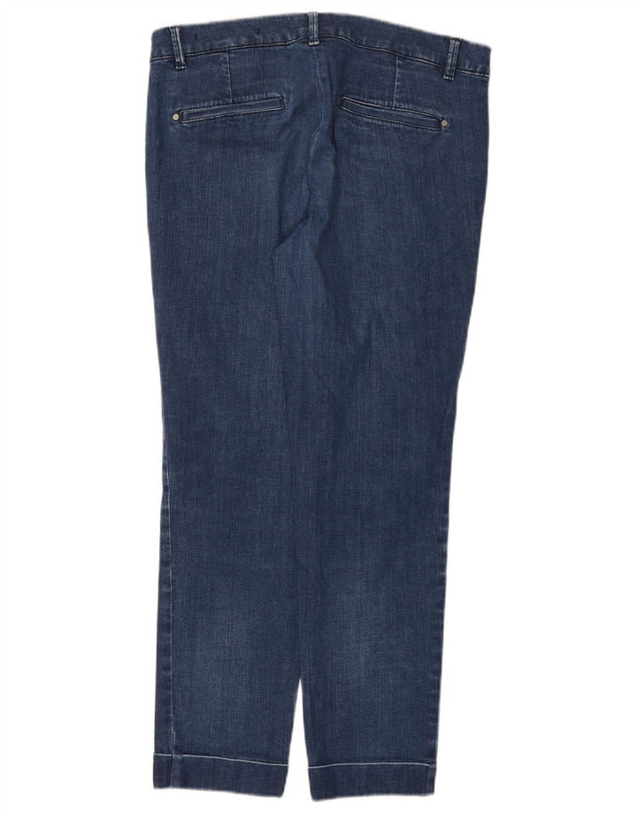 Marella Womens Slim Jeans UK 12 Medium W32 L27 Blue Cotton