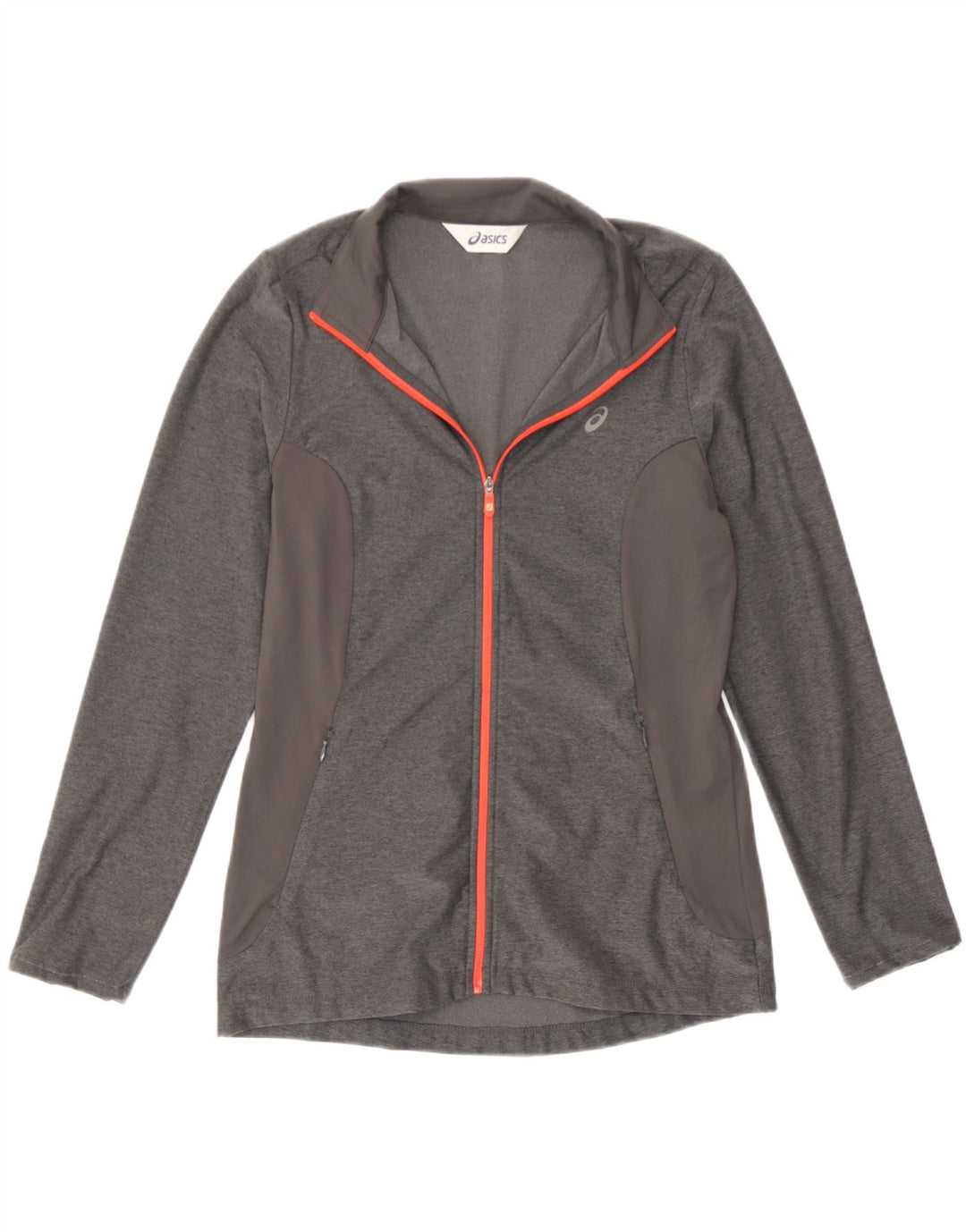 Γυναικεία αθλητική φόρμα Asics Top Jacket UK 10 Small Grey Flecked