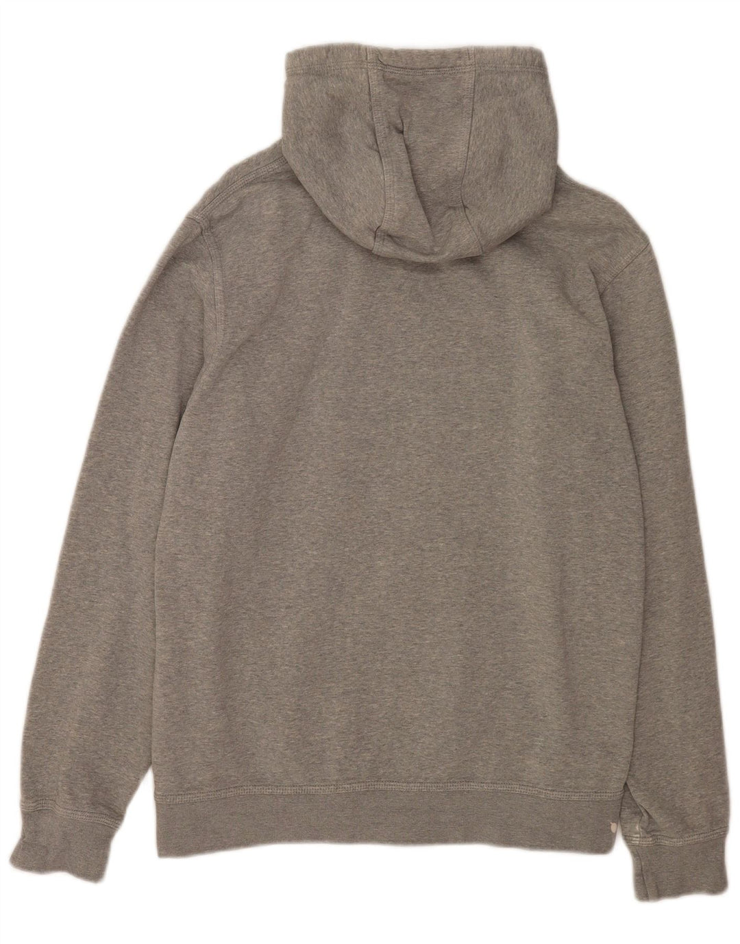 Nike Mens Hoodie Jumper Large Grey Flecked Cotton
