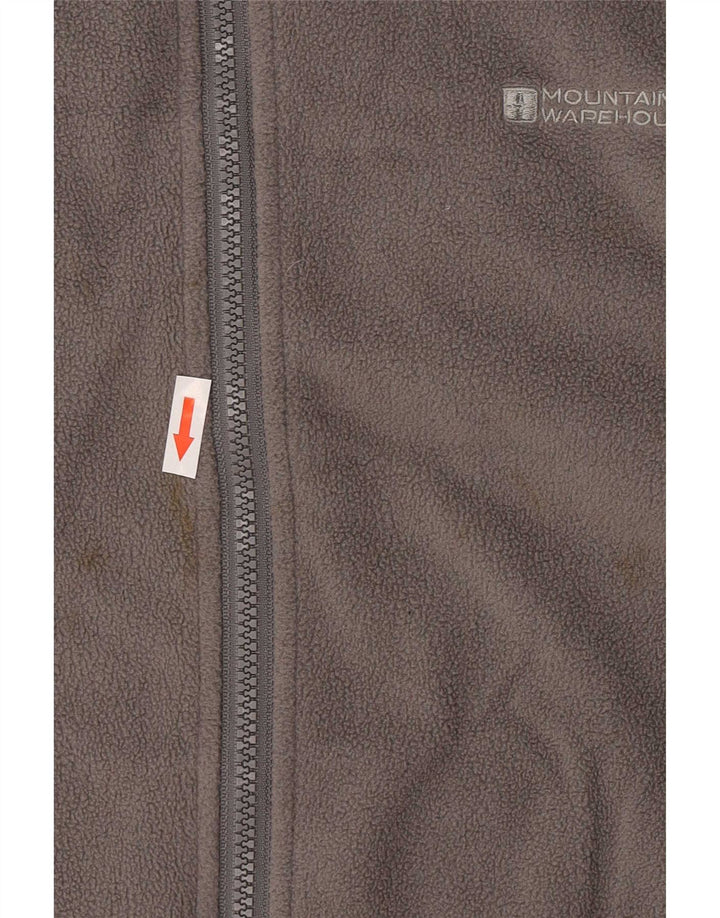 Mountain Warehouse Womens Fleece Jacket UK 20 2XL Grey Polyester