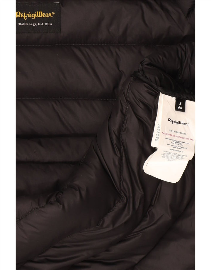 Refrigiwear Giubbotto Imbottito con Cappuccio Uomo IT 46 Small Grigio Poliammide