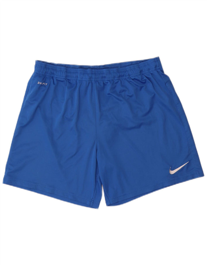 NIKE Short de sport Dri Fit pour hommes, grand bleu