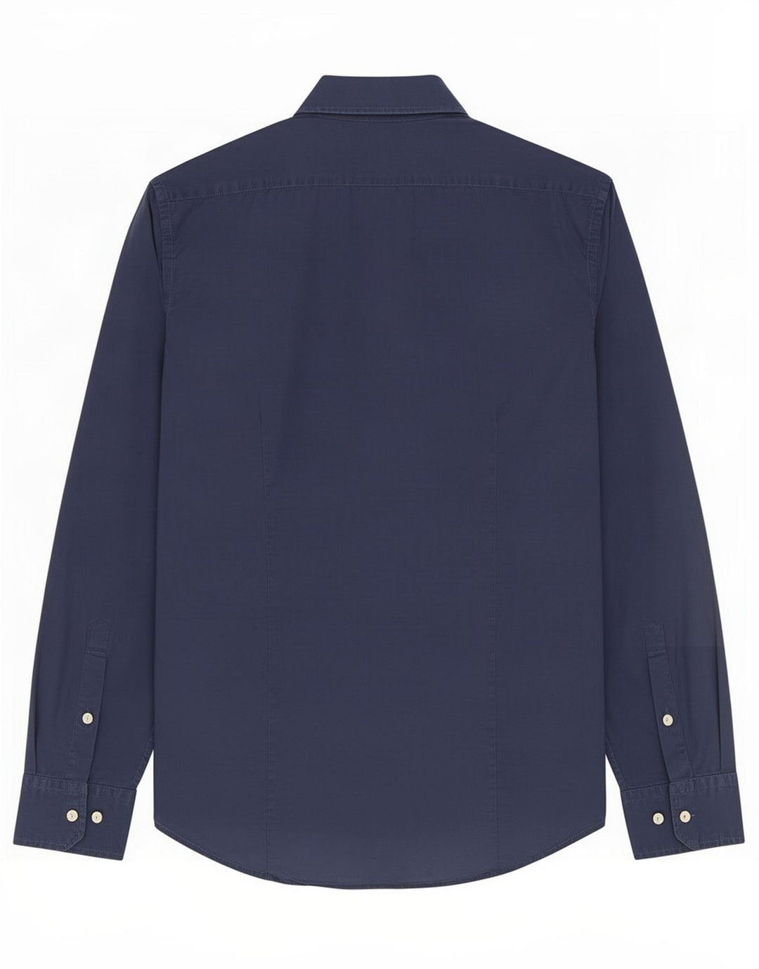Trussardi Mens Shirt Size 38 15 Medium Navy Blue
