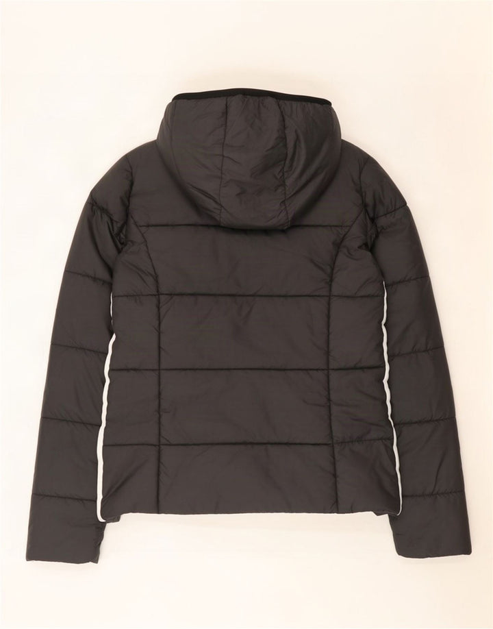 Adidas Feminino UK 10 Pequeno Poliéster Preto