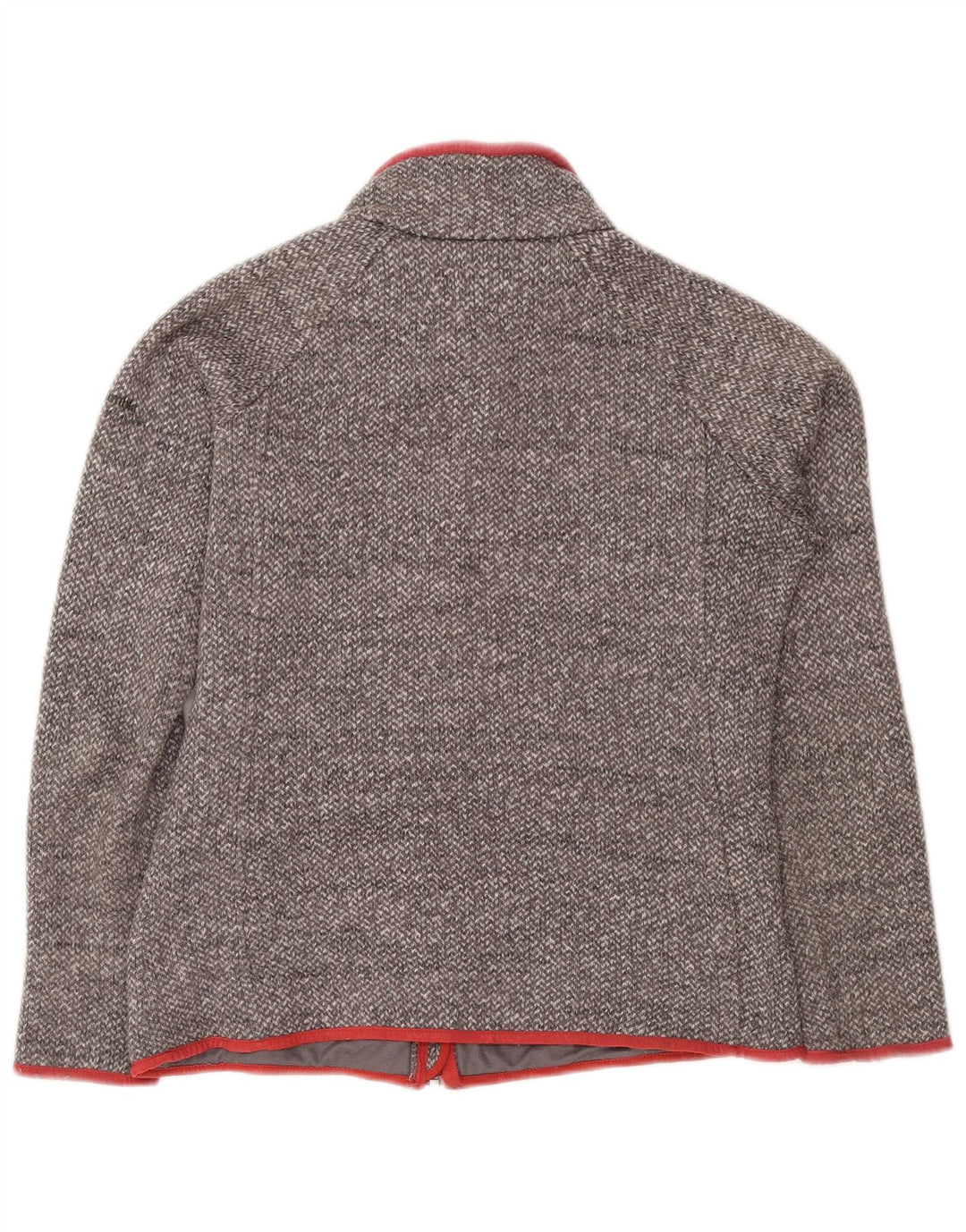 Columbia træningsdragt topjakke til kvinder UK 14 Medium Grey Flecked Polyester