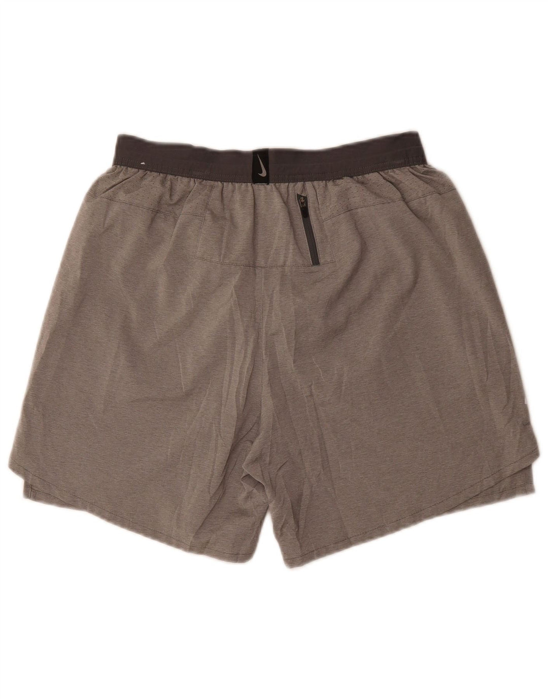 Nike Herre Dri Fit sportsshorts mellemgrå polyester