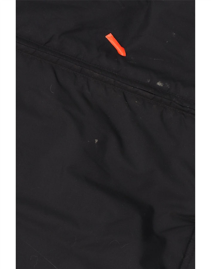 NIKE Mens Windbreaker Coat UK 45/47 XL Black Polyester Vintage Nike and Second-Hand Nike from Messina Hembry 