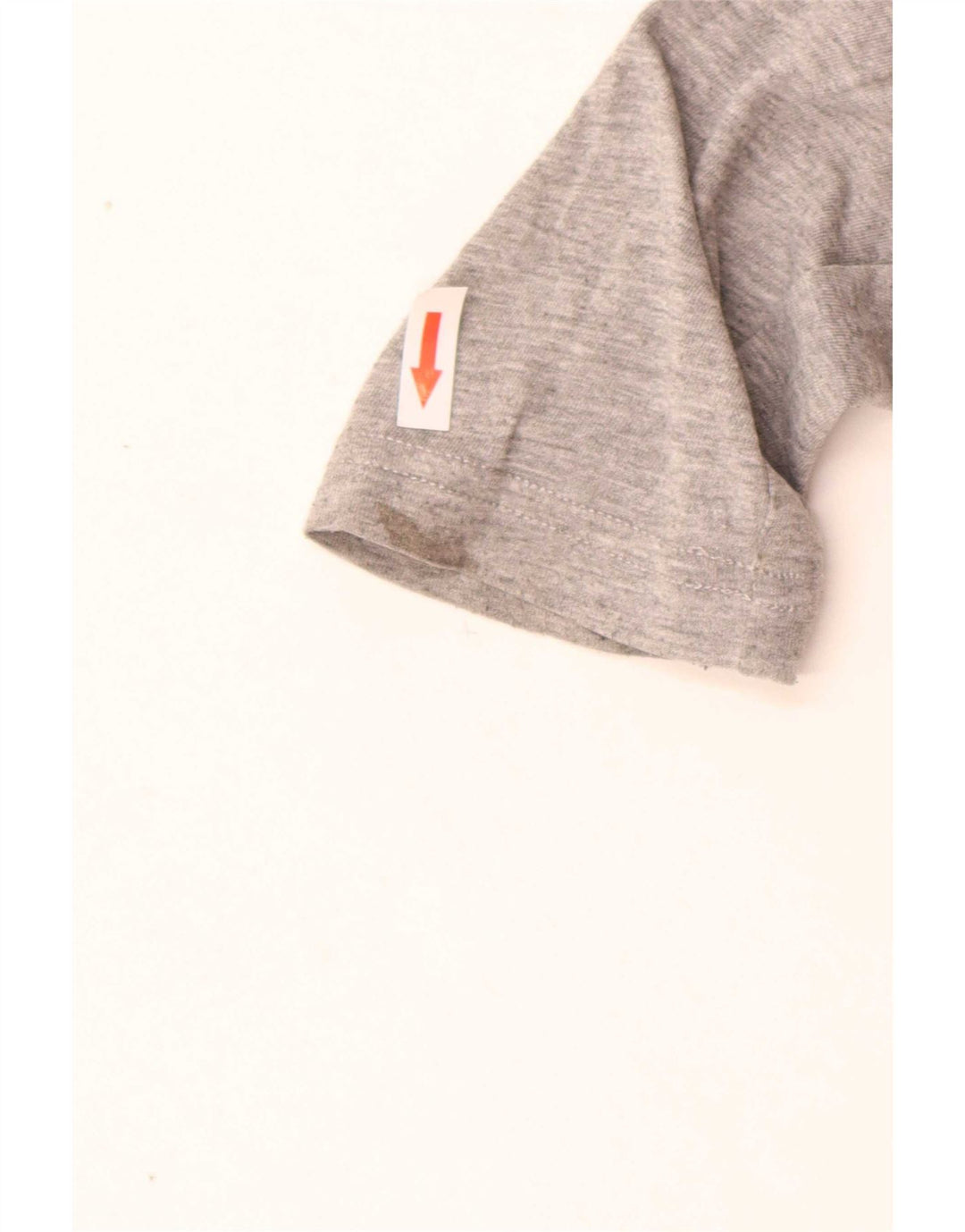Tommy Hilfiger Mens Top Long Sleeve Small Grey Flecked Cotton