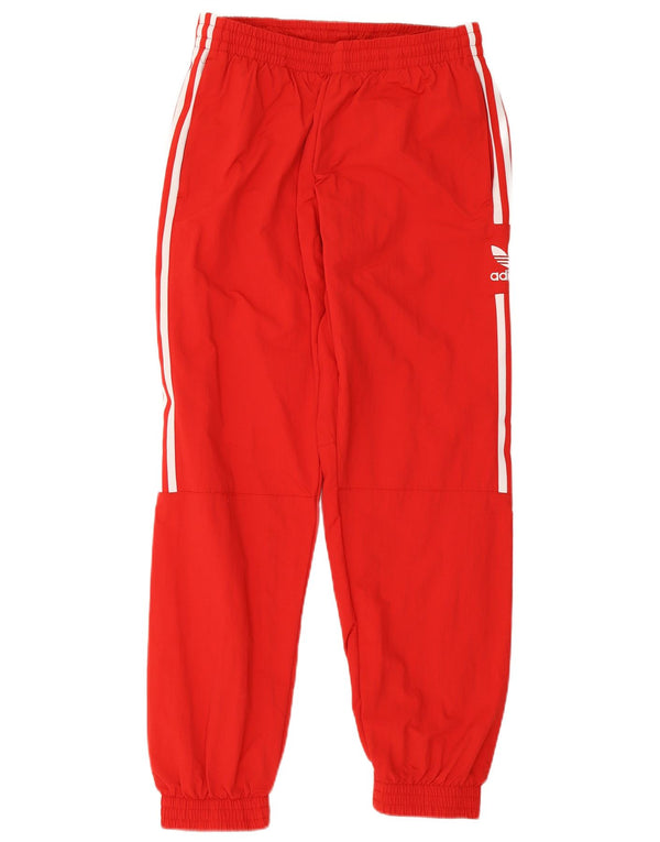 Adidas Pantalon de survêtement pour homme en nylon rouge moyen