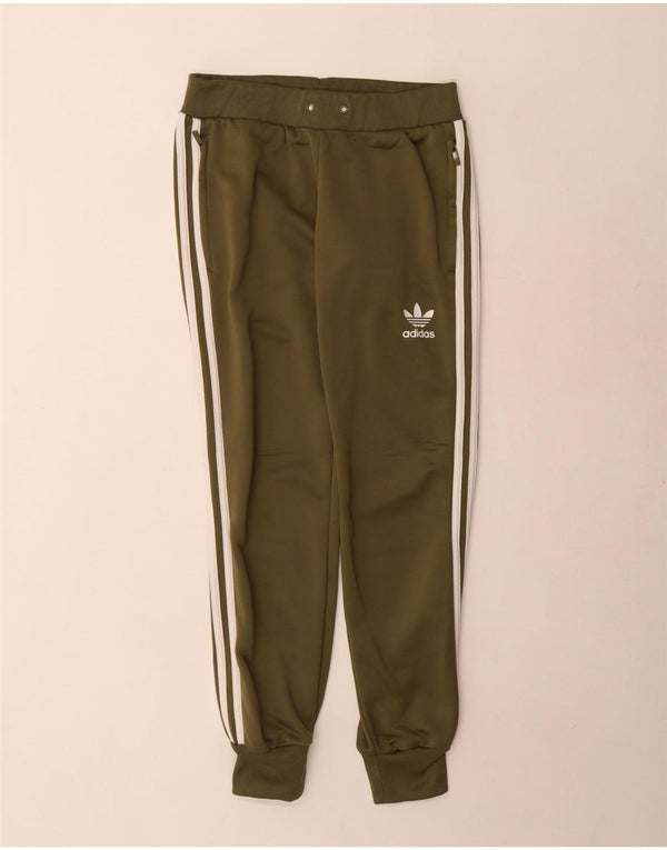 Pantaloni da tuta da donna Adidas Joggers UK 10 Small Verde Poliestere