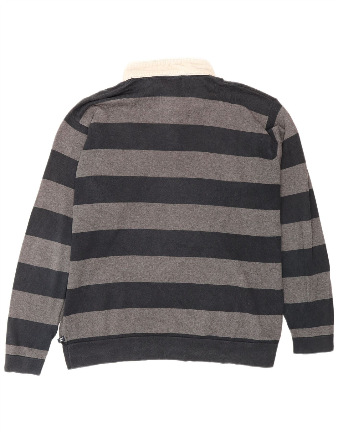 Marks & Spencer Mens Blue Harbour Polo Neck Jumper Sweater Large Grey