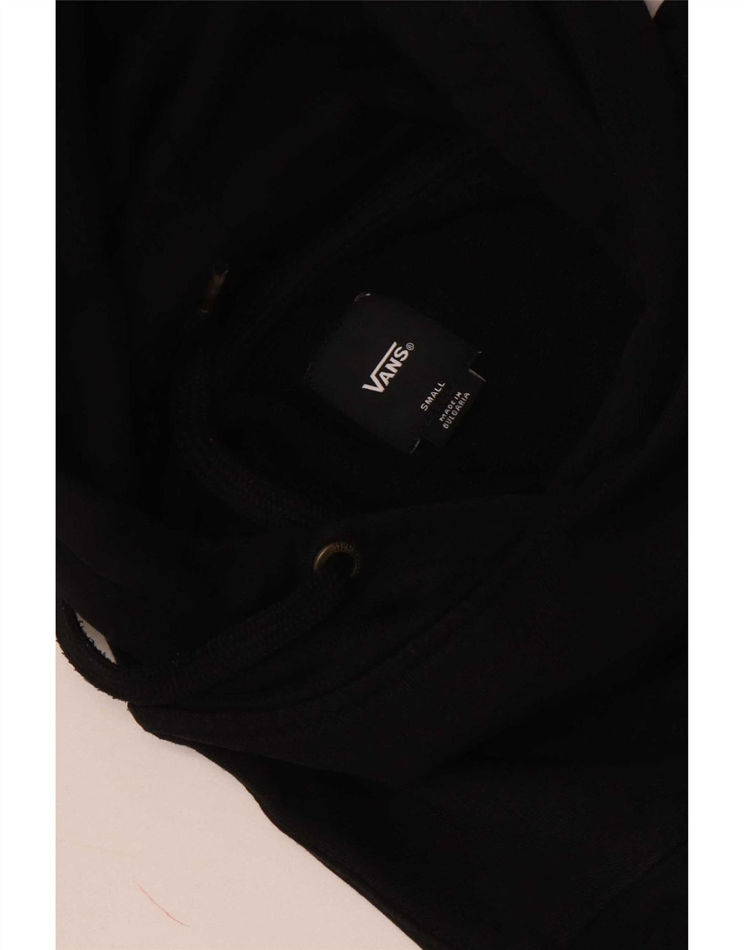 Vans Mens Graphic Hoodie Jumper Small Black