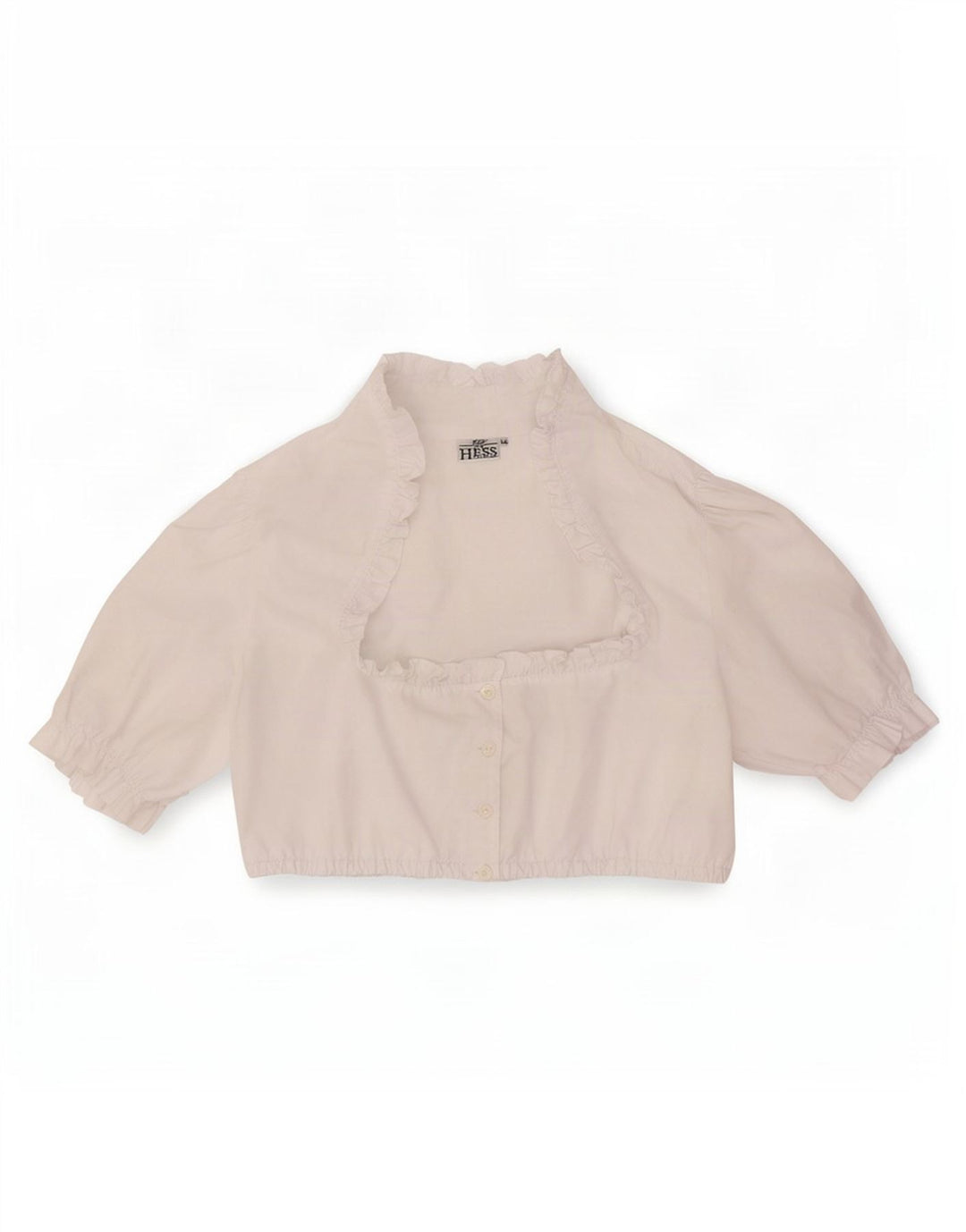 Hess Frackmann Womens Crop Top IT 44 Medium White Polyester