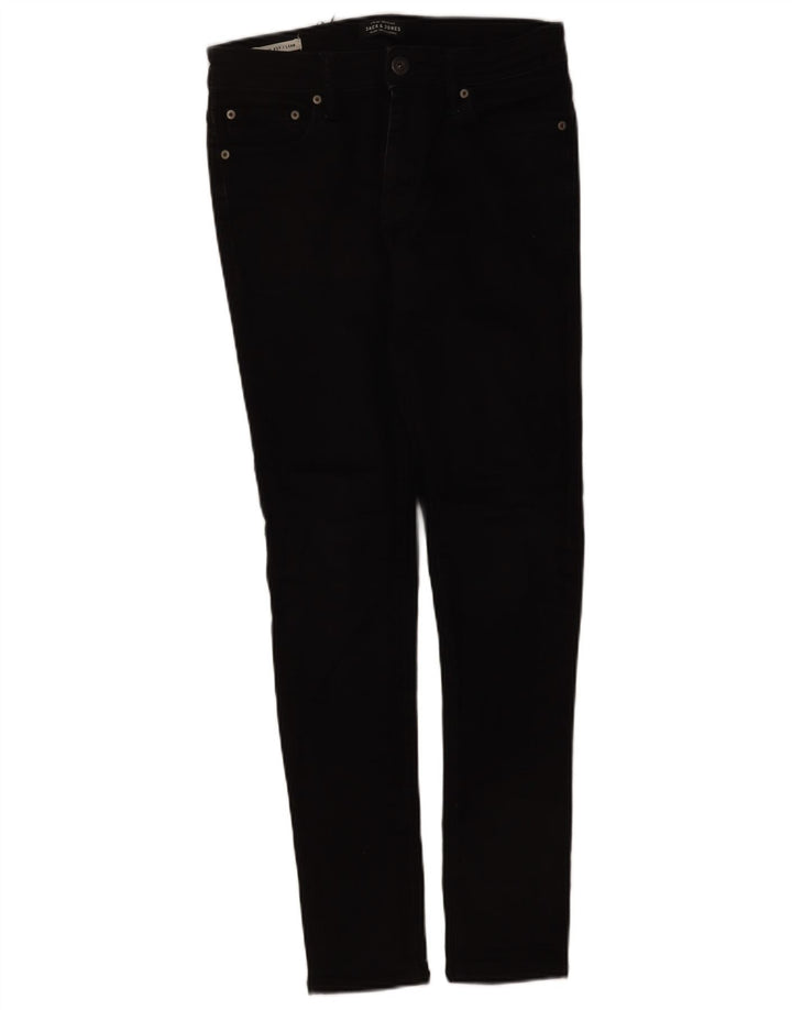 JACK & JONES Mens Liam Skinny Jeans W30 L32 Black