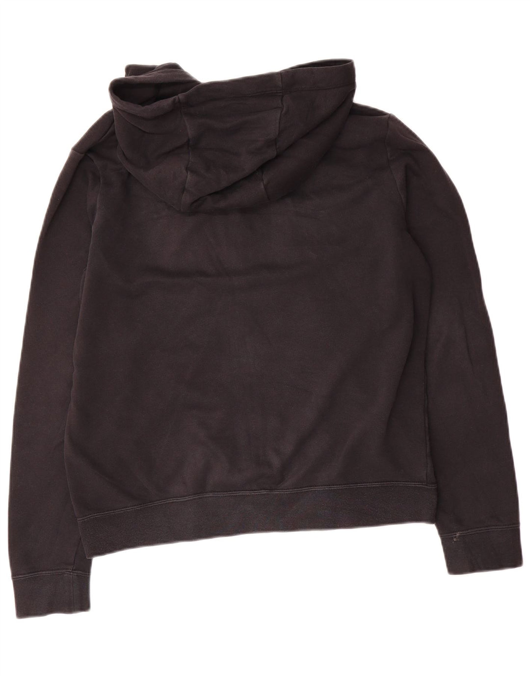 Nike Womens Oversized Zip Hoodie Sweater UK 10 Small Black