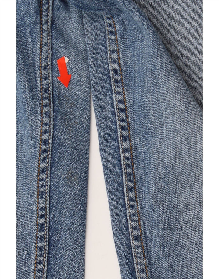 LEVI'S Womens 524 Super Low Bootcut Jeans US 13 Large W32 L29 Blue Cotton Vintage Levi's and Second-Hand Levi's from Messina Hembry 