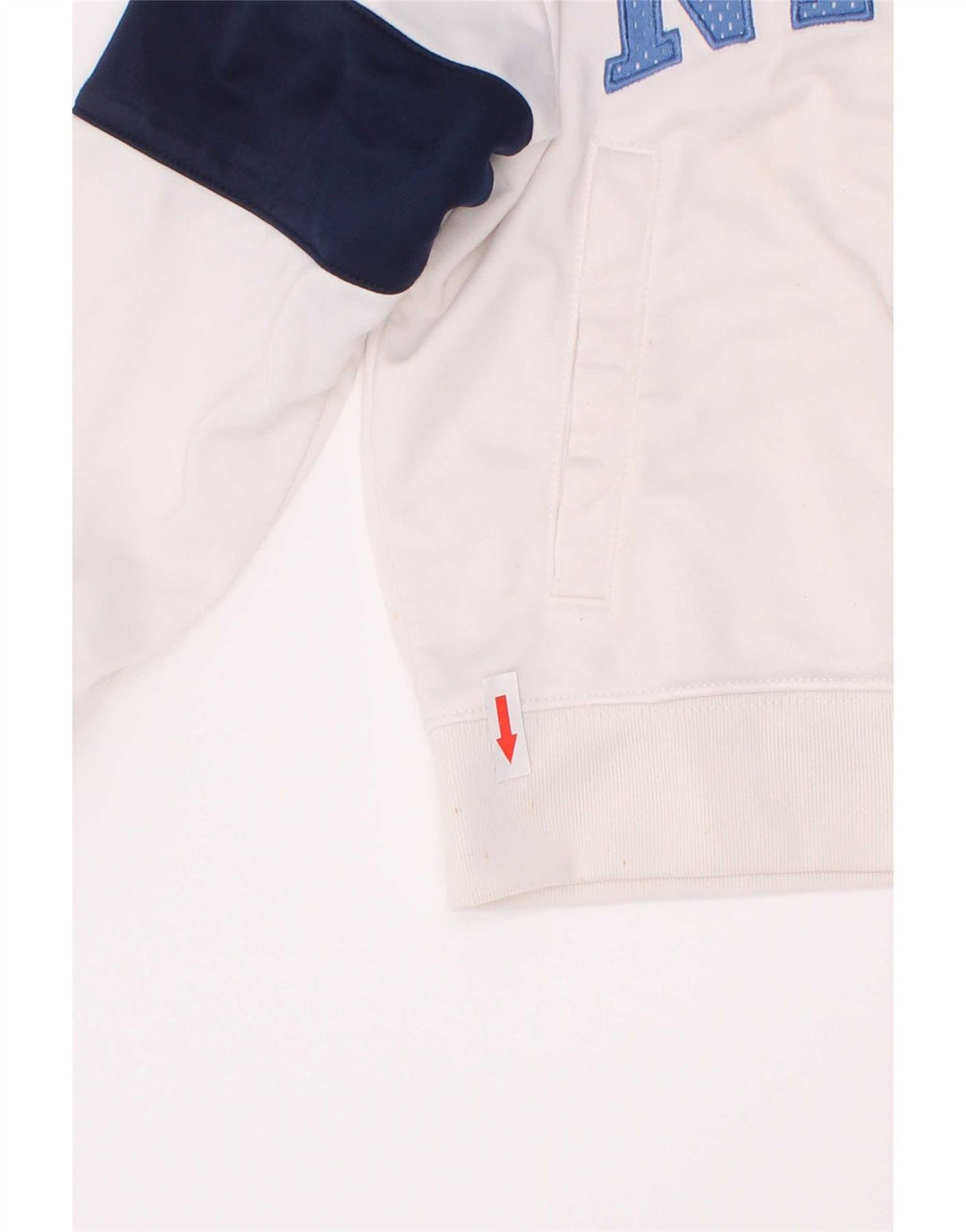 Nike Veste de survêtement graphique pour garçon 4-5 ans Petit Blanc Colorblock