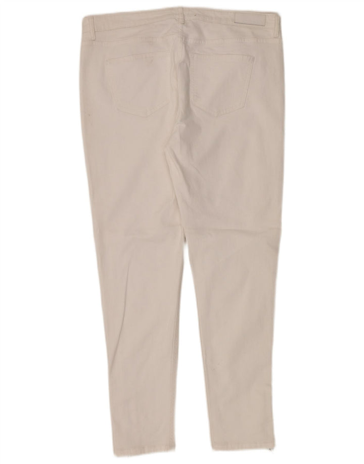 MARKS & SPENCER Womens Autograph Skinny Jeans W34 L28 White
