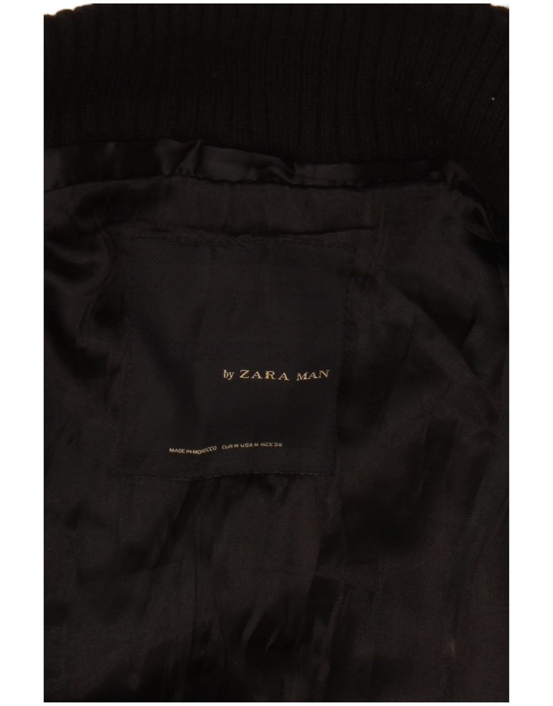 Trench pentru bărbați Zara UK 38 Medium Negru