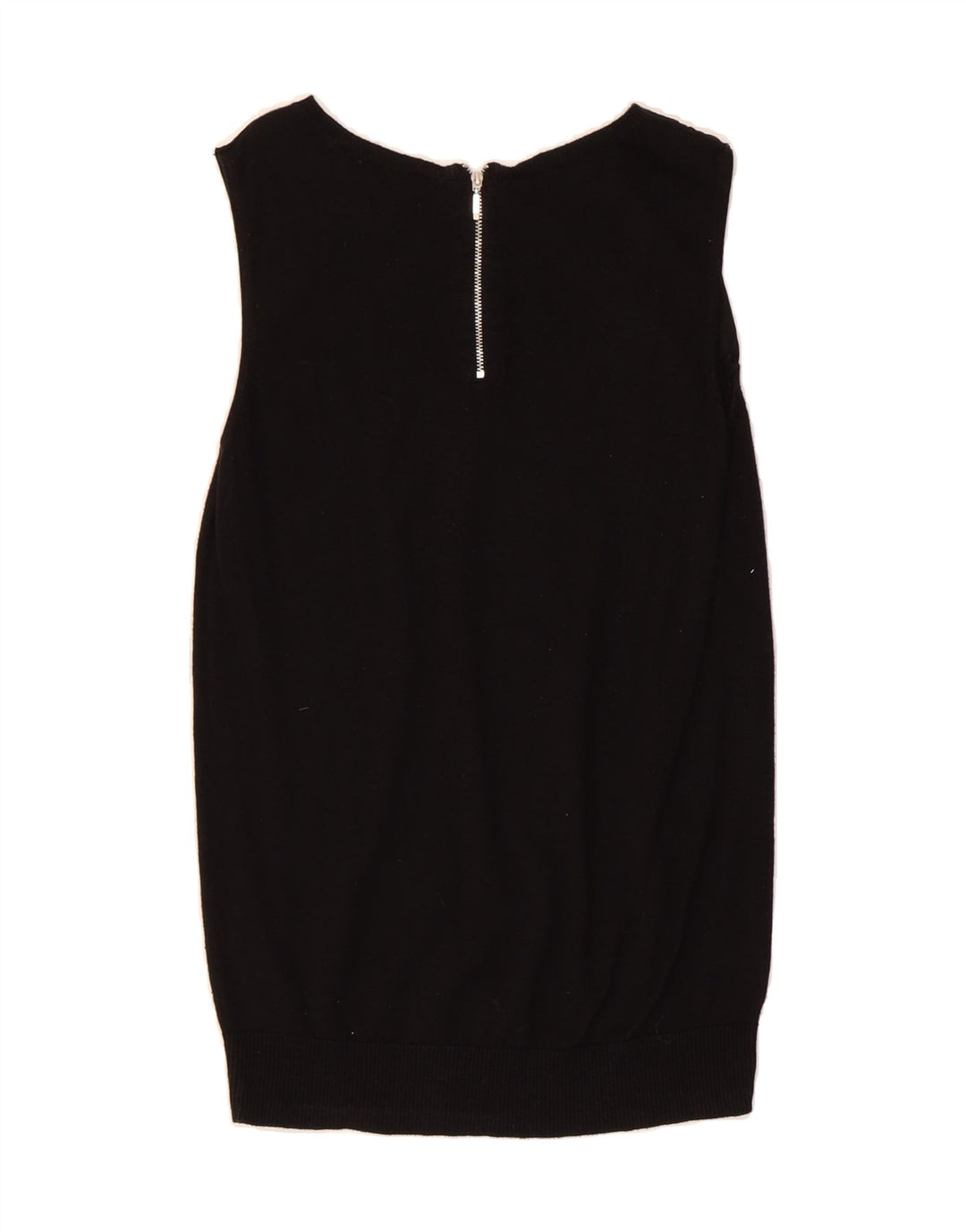 OASIS Womens Longline Vest Tank Top UK 10 Small Black Polyester Vintage Oasis and Second-Hand Oasis from Messina Hembry 
