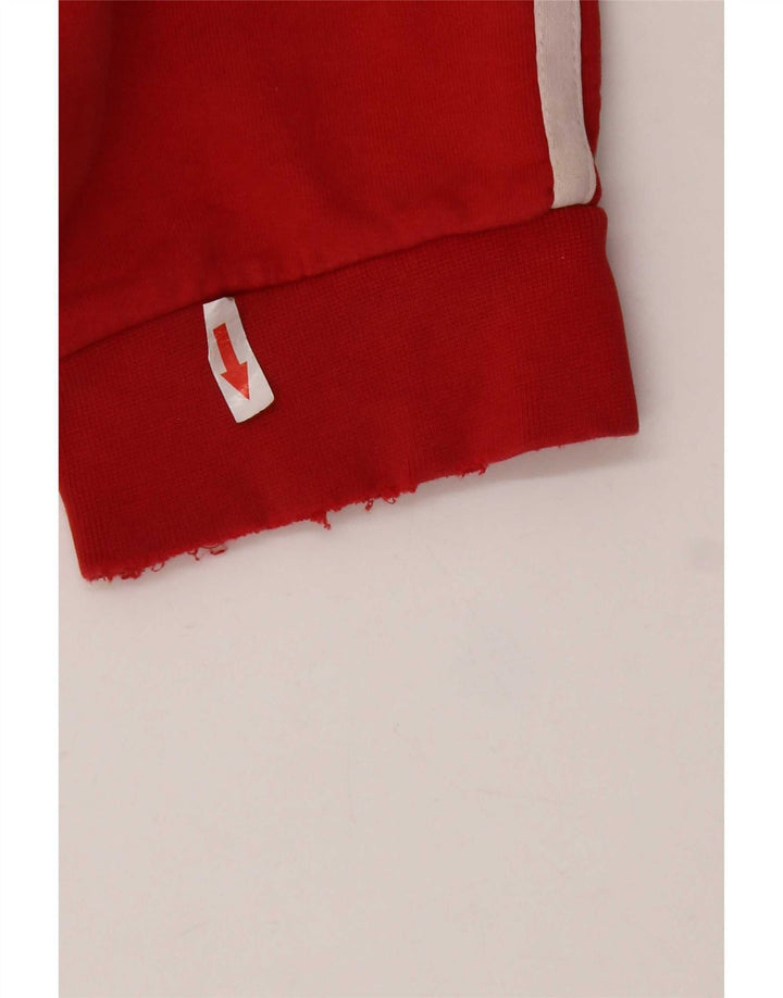 Adidas Mens Sweatshirt Jumper 2XL Red Cotton
