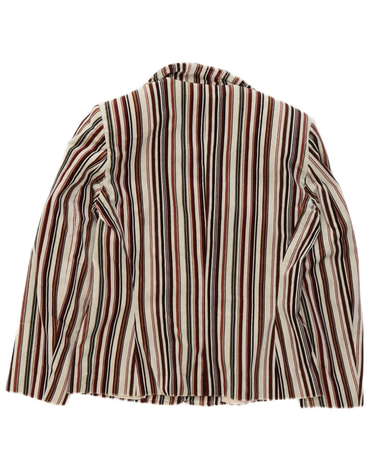 Daniel & Mayer Womens Blazer Jacket IT 42 Medium Multicoloured Striped
