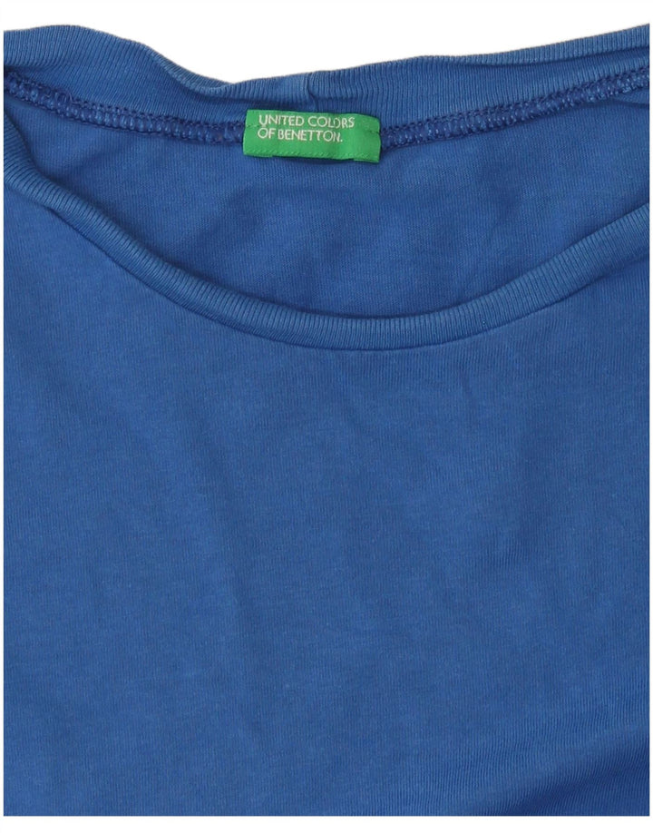 Benetton Boys T-Shirt Top 13-14 år Blå