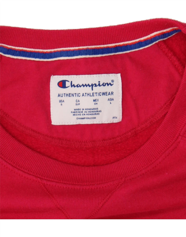 Womens Graphic Sweatshirt Jumper UK 10 Small Vintage Champion and Second-Hand Champion from Messina Hembry 