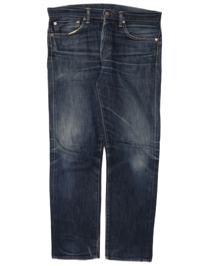 Levi's Straight Jeans til mænd W34 L30 Blå