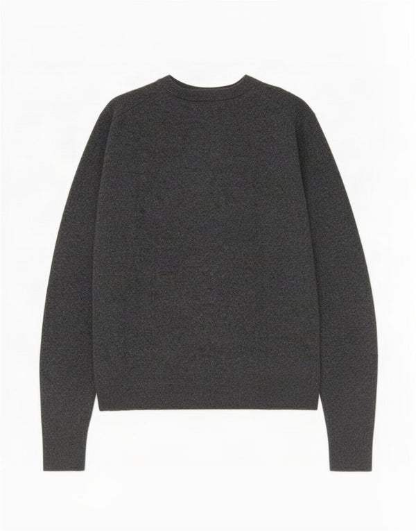 Maglione maglione con scollo a V da donna Gant UK 12 Lana grigio medio
