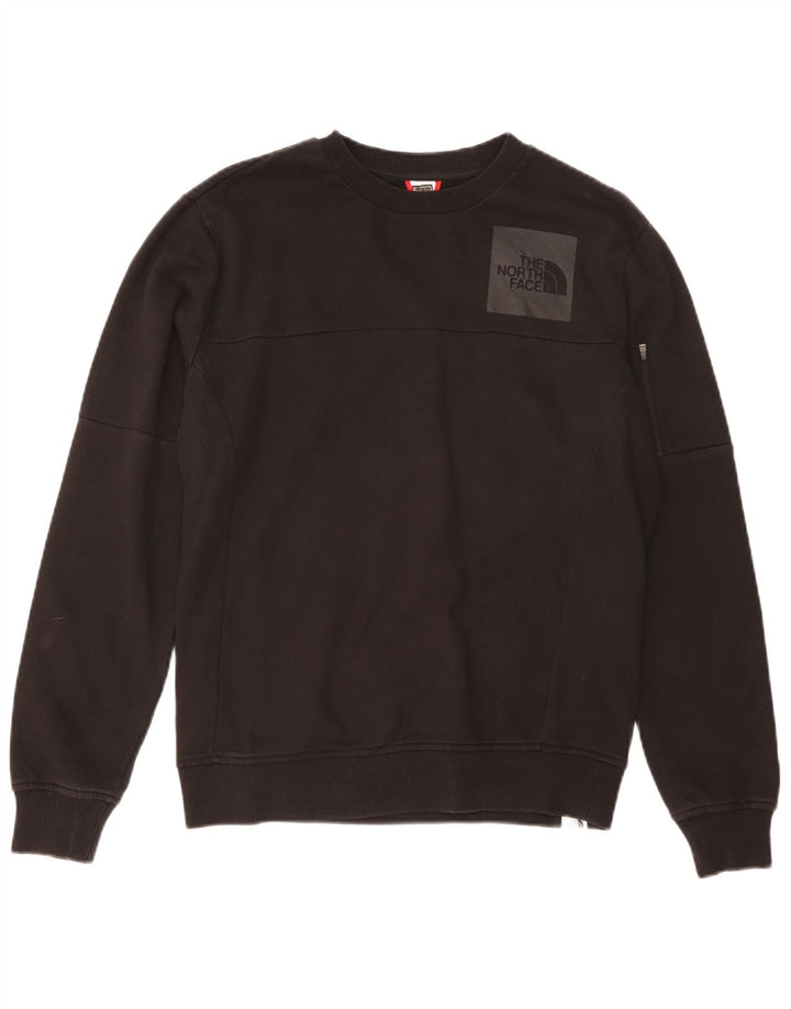 Pulover pentru bărbați The North Face, bumbac mediu negru