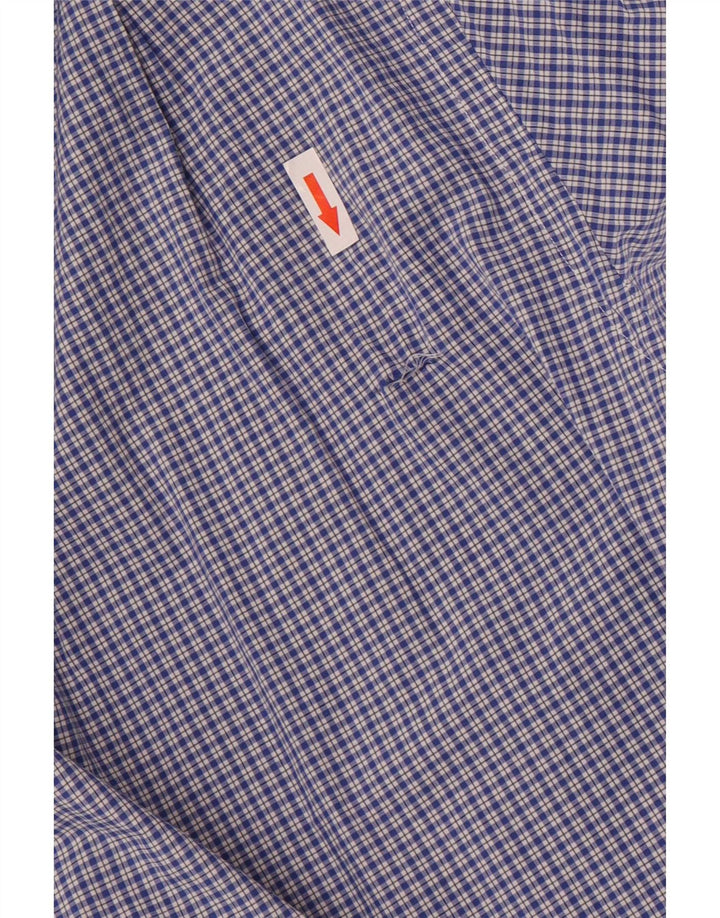 Polo Ralph Lauren Mens Shirt 2XL Blue Check Cotton