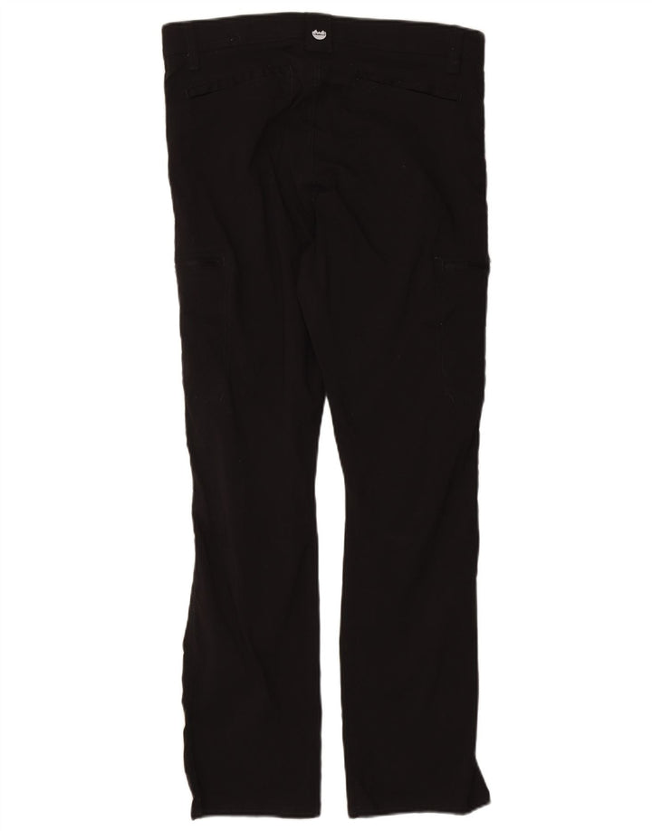 WRANGLER Mens Slim Cargo Trousers W34 L30 Black Nylon