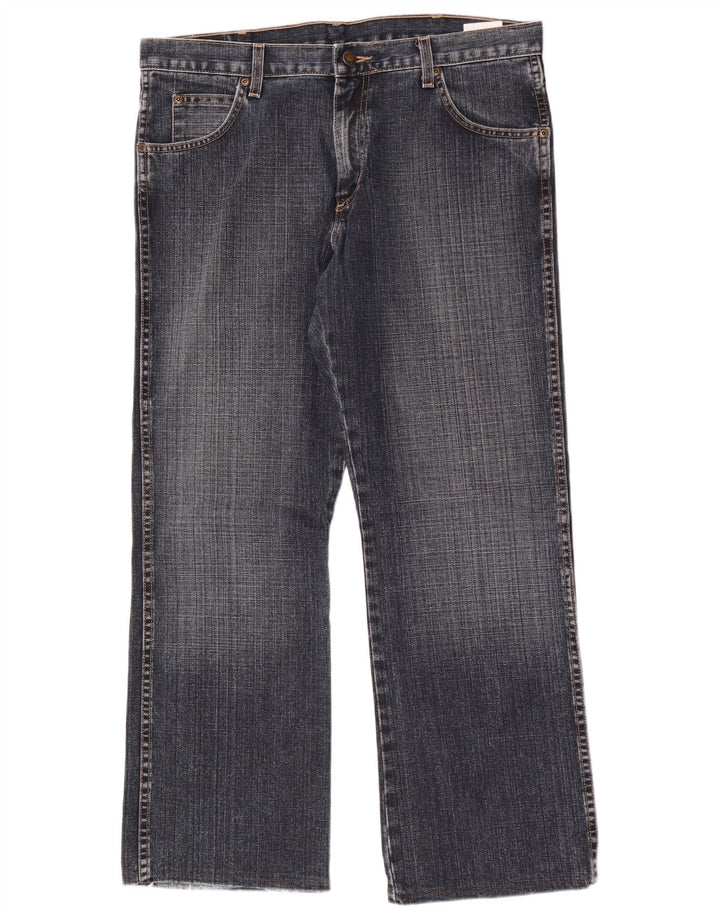 Blugi pentru bărbați Bootcut Wrangler W34 L30 Bumbac albastru