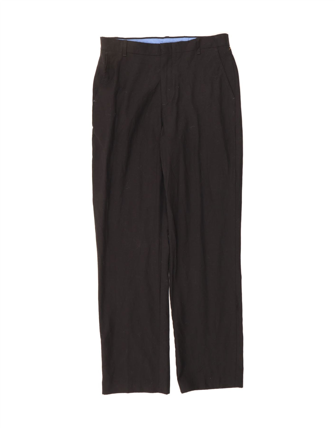 IZOD Boys Straight Suit Trousers 15-16 Years W29 L29 Black Polyester Vintage Izod and Second-Hand Izod from Messina Hembry 