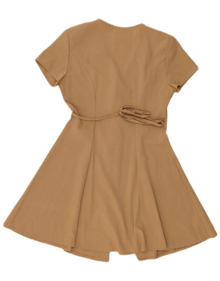 CLOCK HOUSE Vestido acampanado para mujer EU 38/40 Poliéster beige medio