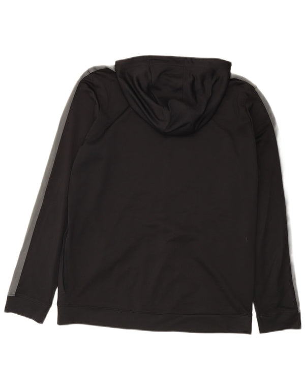 Under Armour Herre hættetrøje med lynlås Medium Sort Colourblock Polyester
