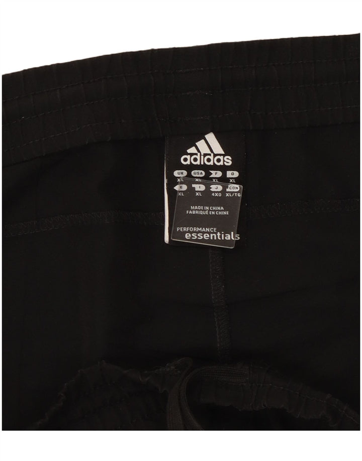 Adidas Mens Climalite Tracksuit Trousers XL  Black Polyester