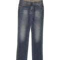 TRUSSARDI Womens Straight Jeans W27 L31 Blue Cotton Vintage Trussardi and Second-Hand Trussardi from Messina Hembry 